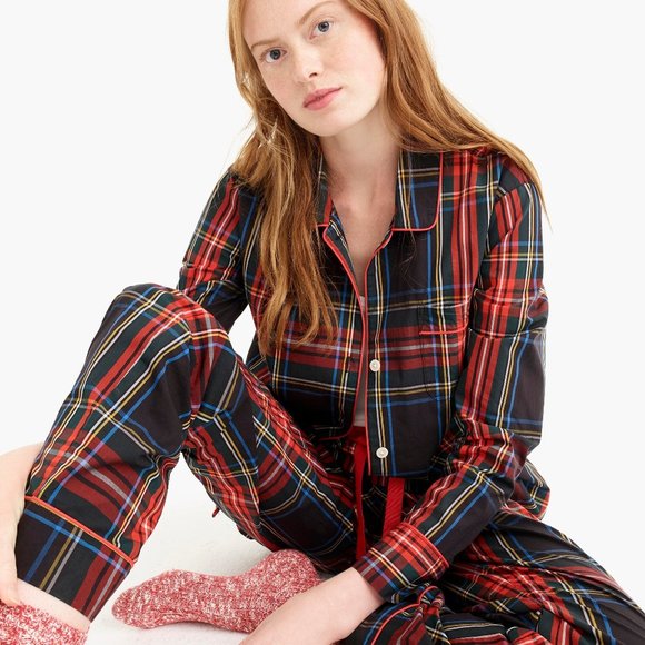 J. Crew Other - NWT J. Crew Vintage Pajama Top in Stewart Tartan
